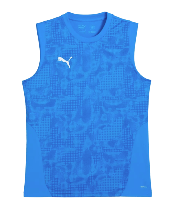 PUMA teamCUP Training Tanktop Blau F02 - blau