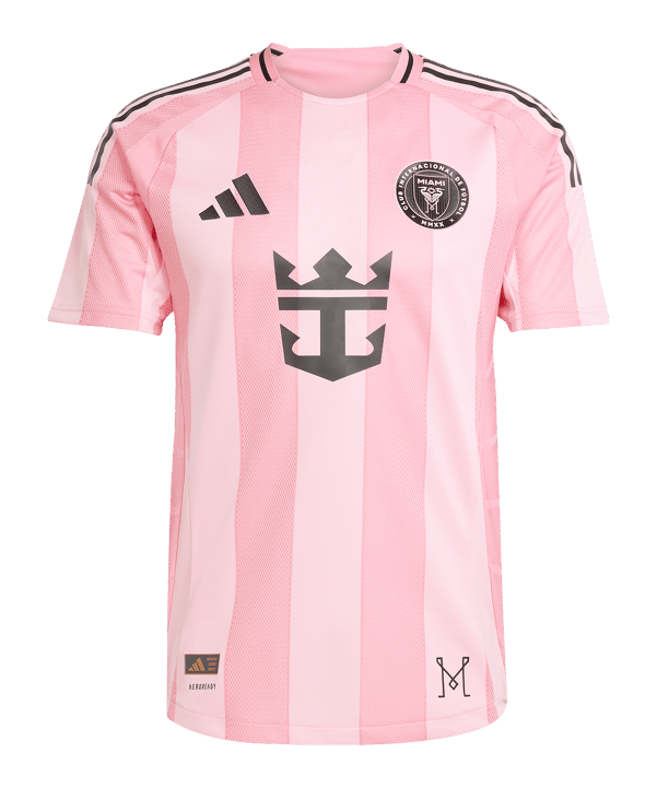 adidas Inter Miami Auth. Trikot Heim 2025 Messi Rosa - rosa