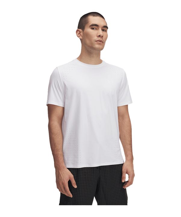 Under Armour Launch Elite T-Shirt Weiß F100 - weiss