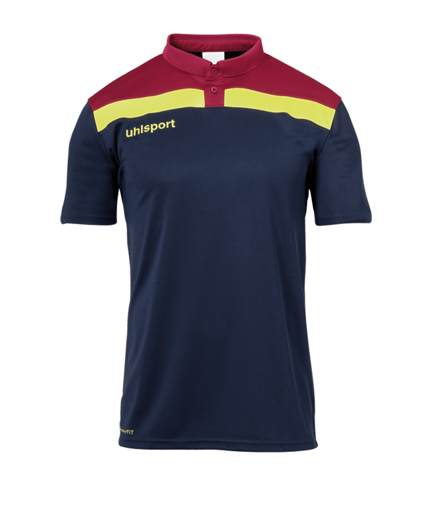 uhlsport Offense 23 Poloshirt Kids Blau Rot F13 - blau