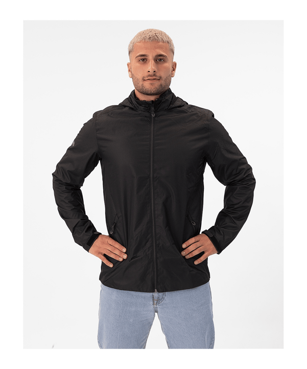 JAKO Allround Regenjas Zwart K800 - zwart
