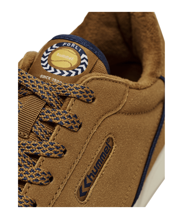 Hummel Forli Synth. Suede Sneaker Braun F8020 - braun