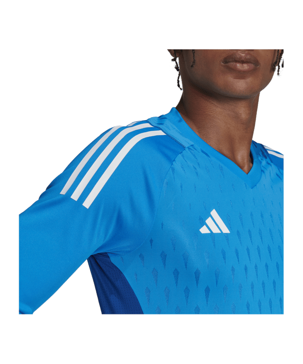 adidas Tiro 23 Pro Torwarttrikot Langarm Blau - blau