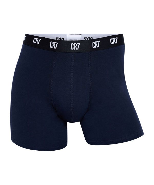 CR7 Boxer Brief Longleg 3er Pack Boxershort Schwarz - schwarz