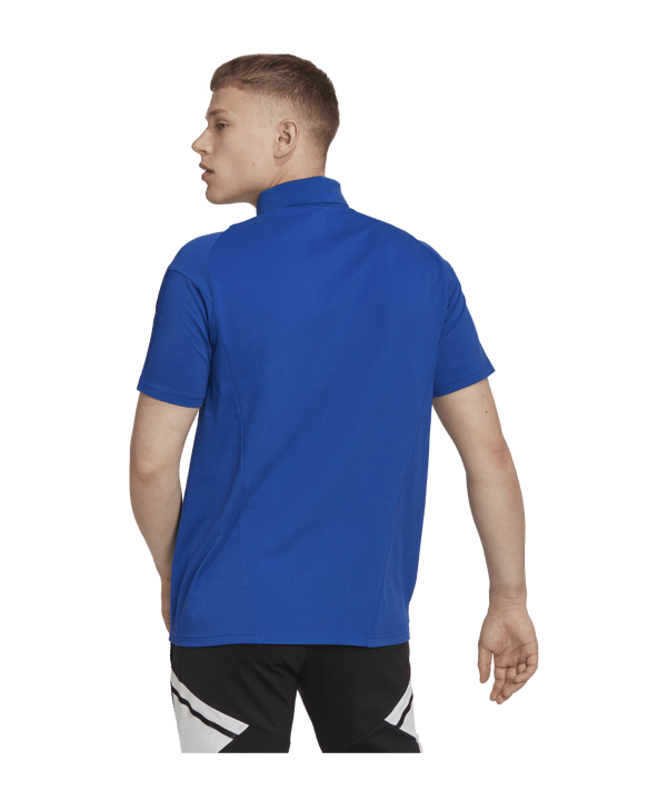 adidas Tiro 23 Competition Poloshirt Blau - blau