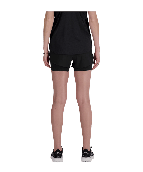 New Balance RC 3" 2in1 Short Damen FBK - schwarz