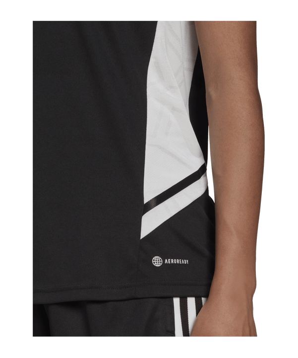 adidas Condivo 22 Trikot Damen Schwarz Weiss - schwarz