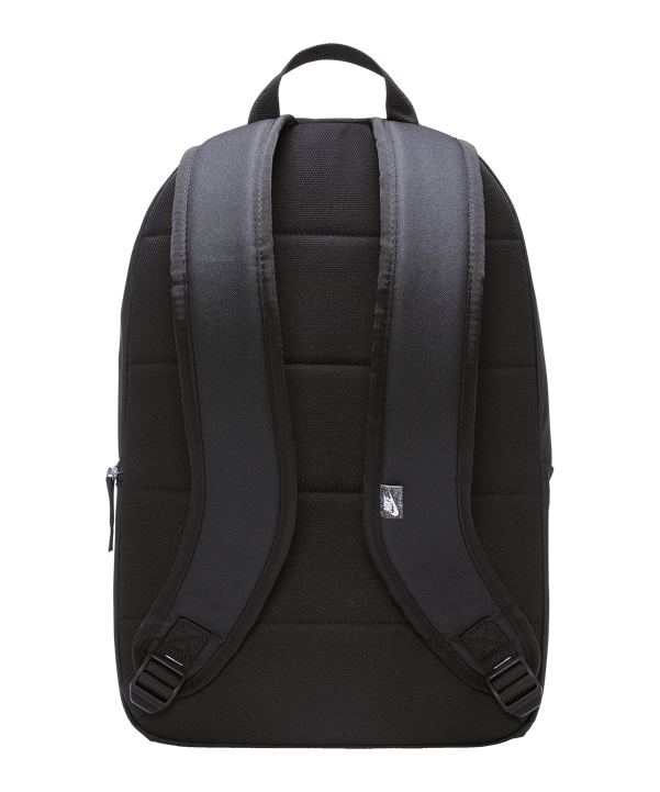 Nike Heritage Rucksack Schwarz Weiss F010 - schwarz
