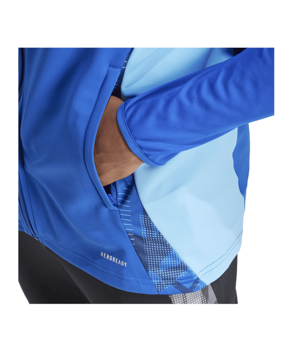 adidas Tiro 24 Competition Trainingsjacke Blau - blau