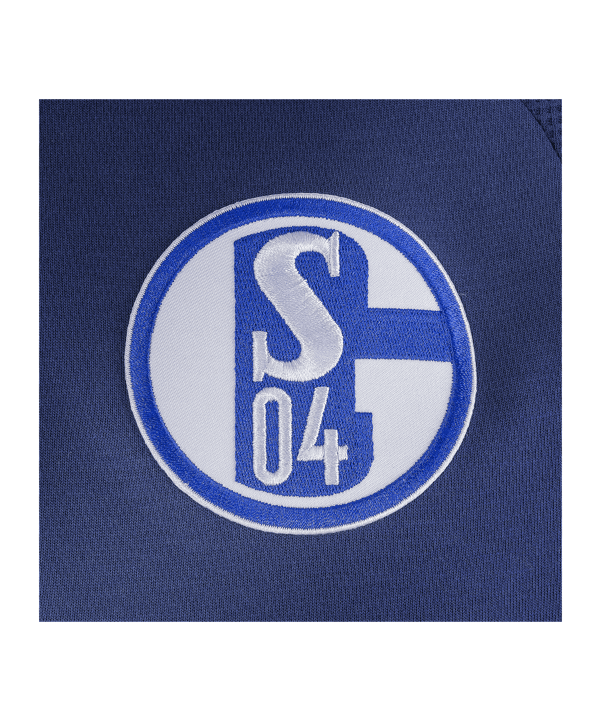 adidas FC Schalke 04 Team Polo Blau - blau