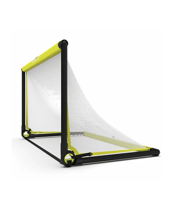 BAZOOKAGOAL PVC Teleskoptor | 150x90cm | Porta da calcio mini Giallo - giallo