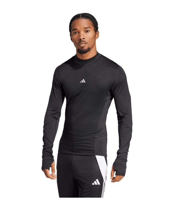 adidas Techfit COLD.RDY Longsleeve Schwarz - schwarz