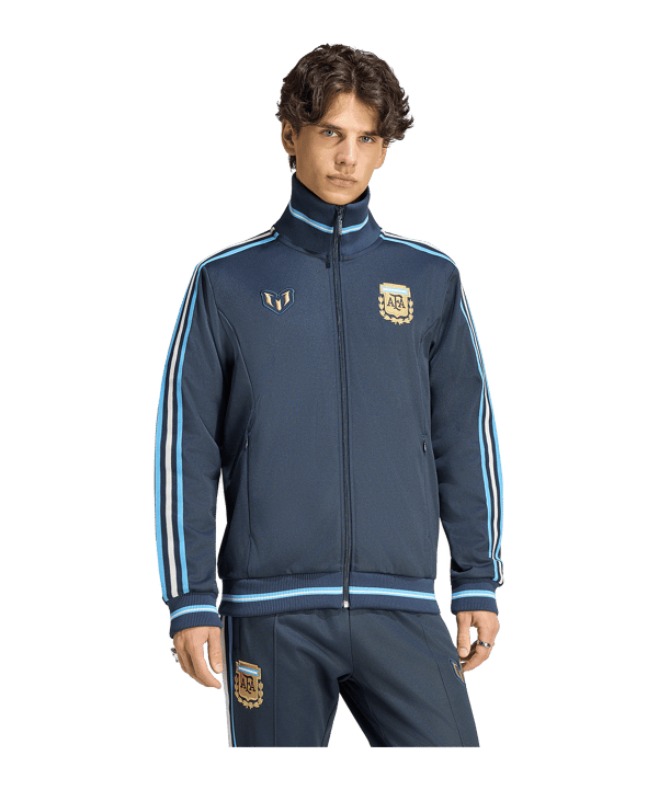 adidas Argentinien Messi Jacke 2026 Blau - blau