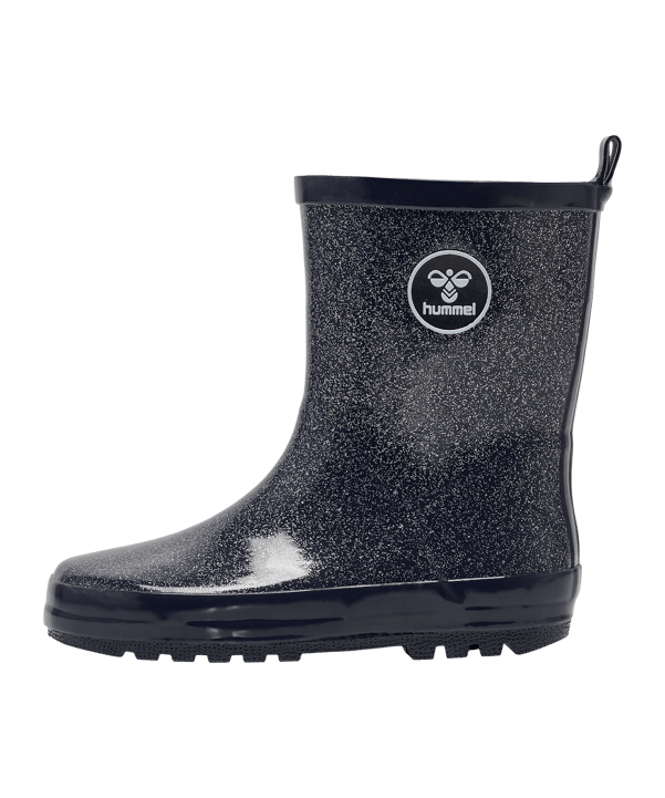 Hummel Rubber Glitter Boots Kids Schwarz F1009 - schwarz