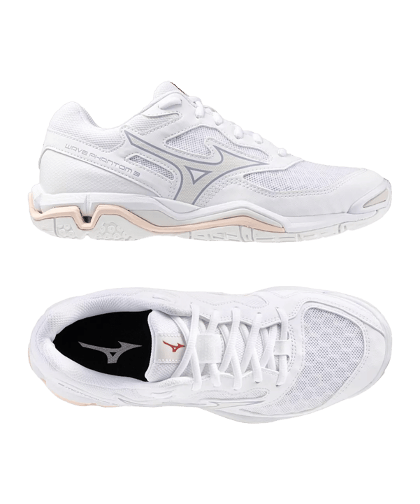 Mizuno WAVE PHANTOM 3 Schuh Damen Weiss F25 - weiss