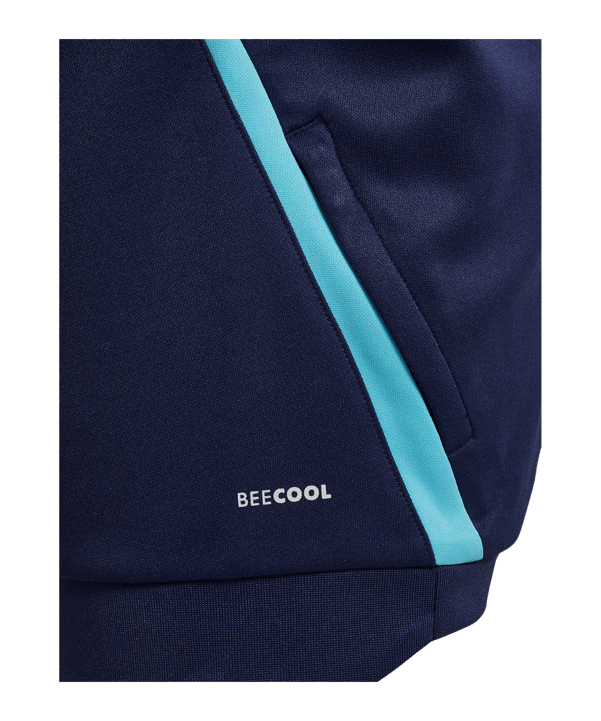 Hummel Lead 2.0 Trainingsjacke Kids Blau F7553 - blau