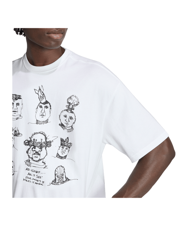 adidas Originals Peter Moore T-Shirt Weiß - weiss