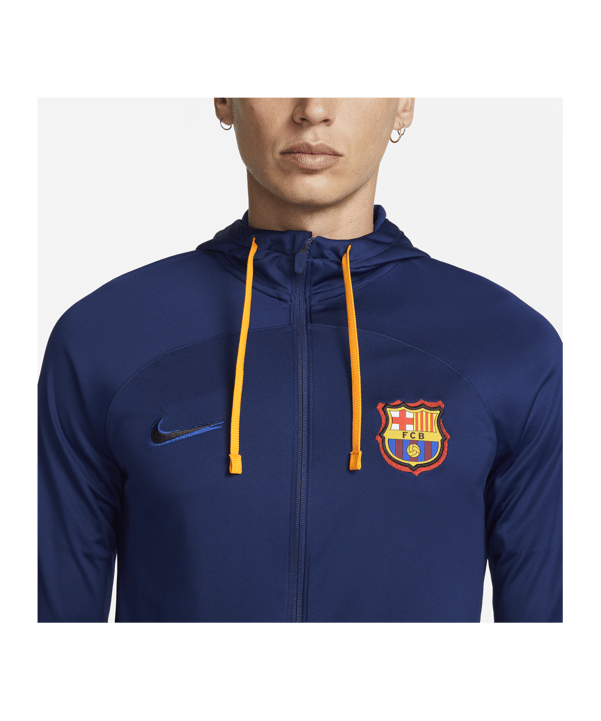 Nike FC Barcelona Strike Trainingsanzug Blau F492 - blau