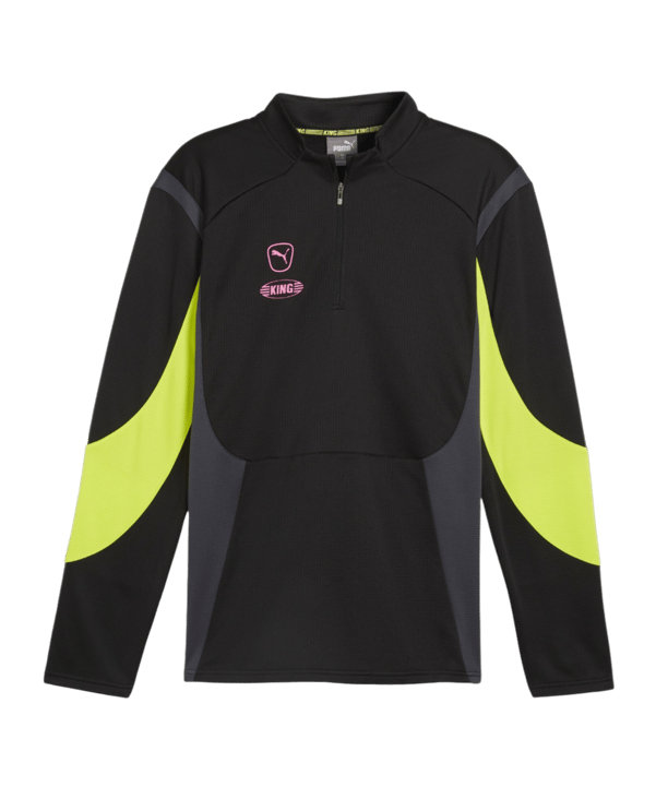 PUMA KING Pro HalfZip Sweatshirt Schwarz F05 - schwarz