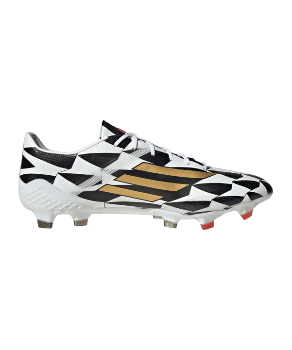 adidas F50 Adizero IV FG Speed Legacy Weiss Gold Rot - weiss