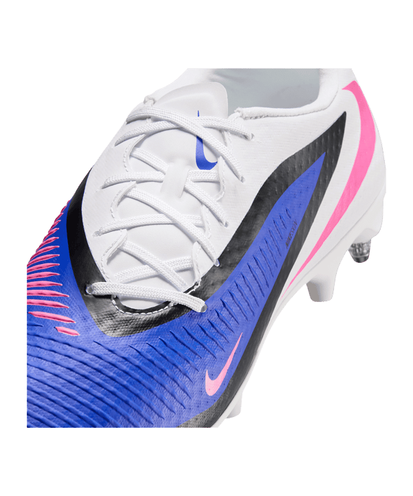 Nike Phantom 6 Low Academy SG Attack Blau F446 - blau