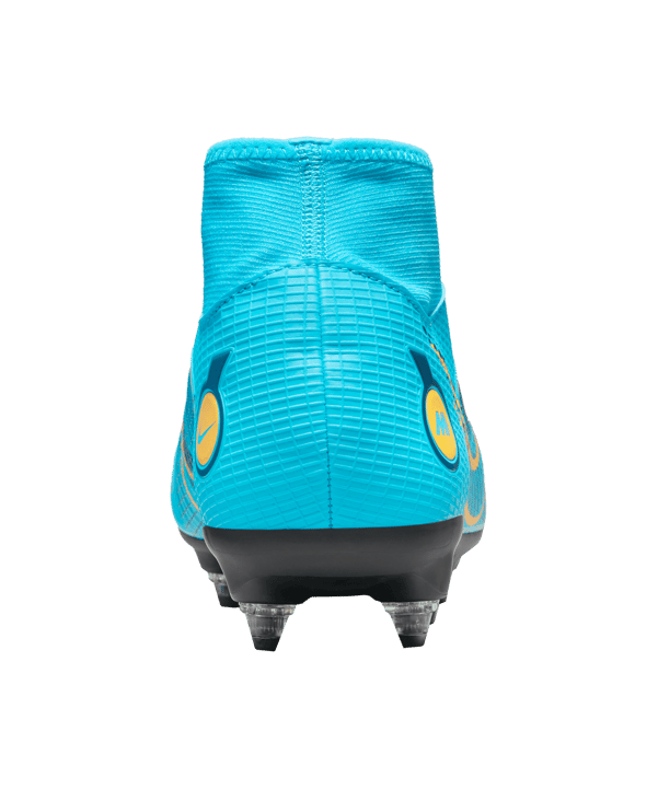 Nike Mercurial Superfly VIII Blueprint Academy SG-Pro AC Blau Orange F484 - blau