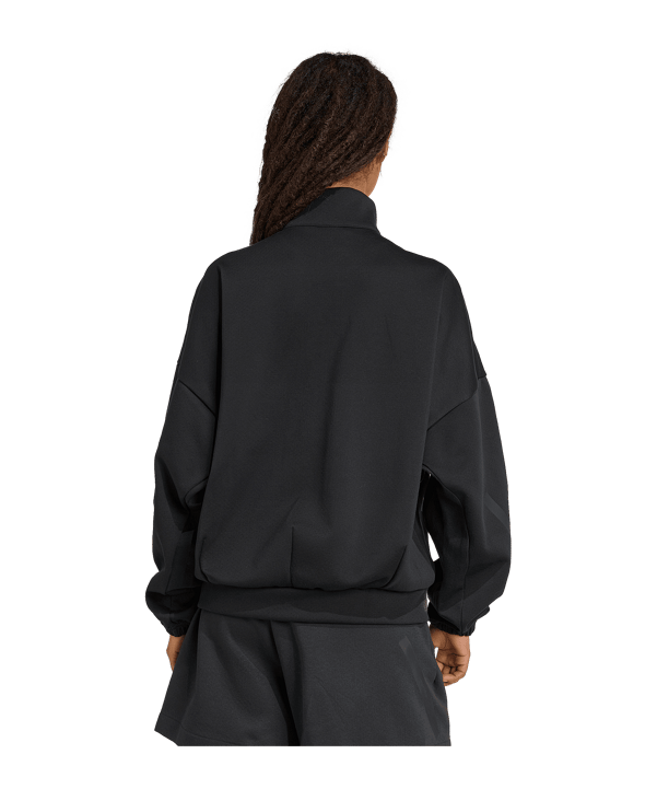 adidas Z.N.E. Trainingsjacke Damen Schwarz - schwarz