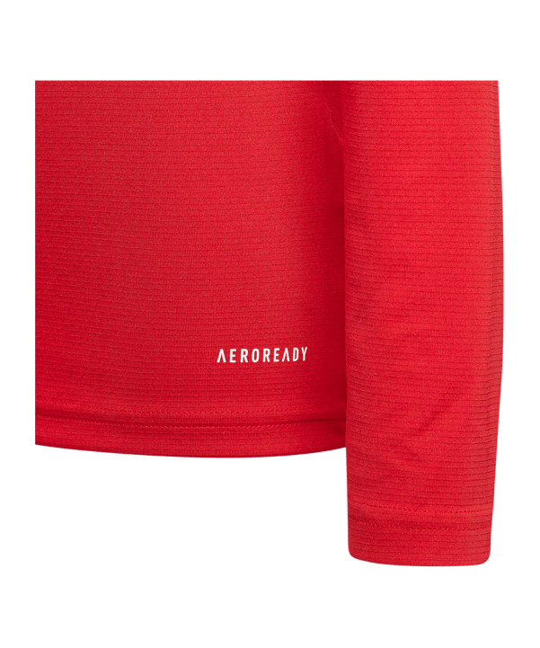 adidas Team Base Top langarm Kids Rot - rot