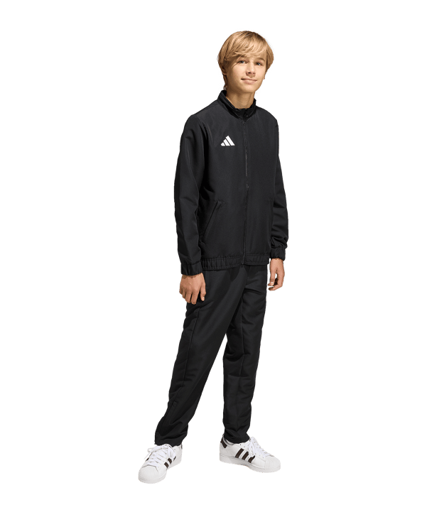adidas Entrada 26 Präsentationshose Kids Schwarz - schwarz