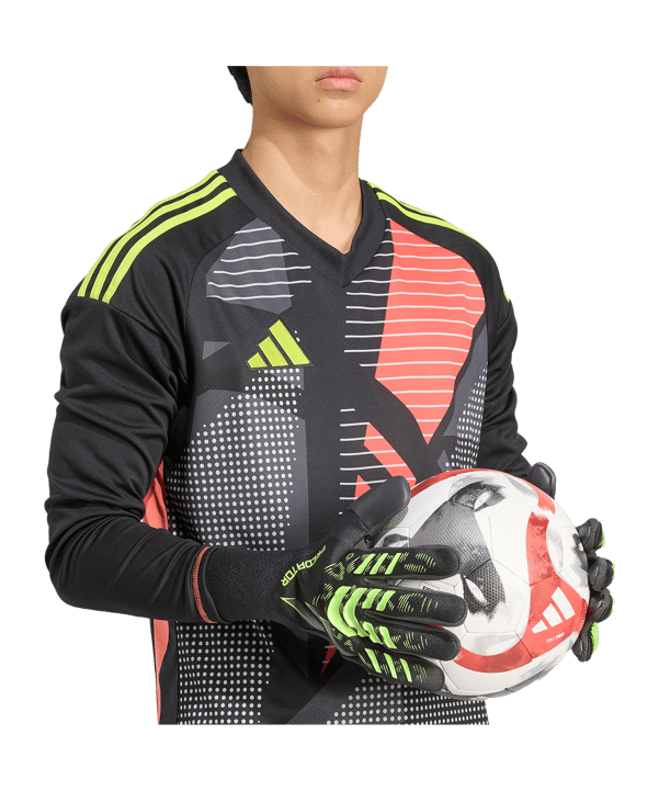 adidas Predator Pro Torwarthandschuhe Schwarz - schwarz