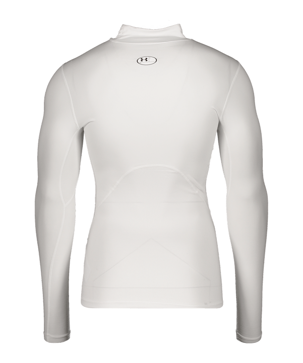 Under Armour Baselayer ColdGear Comp Mock T-Shirt Weiß F100 - weiss