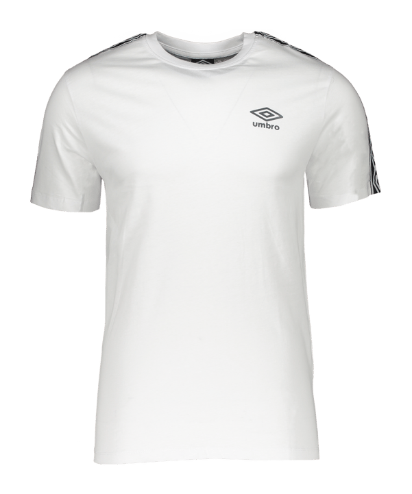 Umbro Retro Taped T-Shirt Weiss FYXT - weiss
