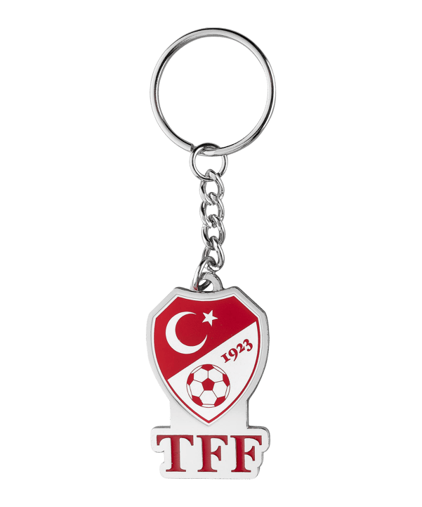 TFF Türkei Schlüsselanhänger Rot - rot