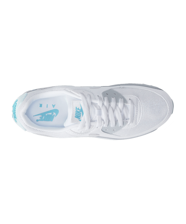Nike Air Max 90 Damen Grau Blau F100 - grau