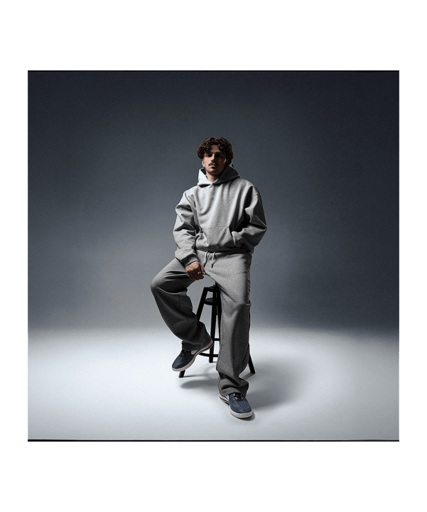 Nike Secondary Brushed Open Hem Hose Grau F063 - grau