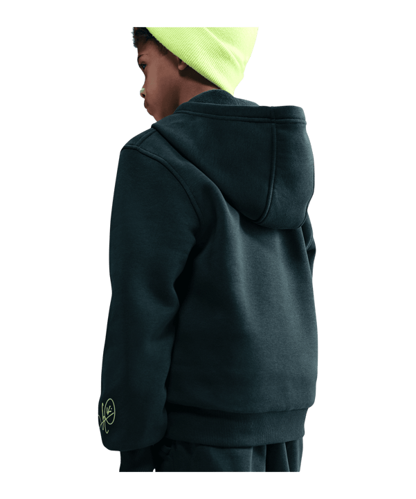 Nike Kylian Mbappe Club Hoody Kids Grün F390 - gruen