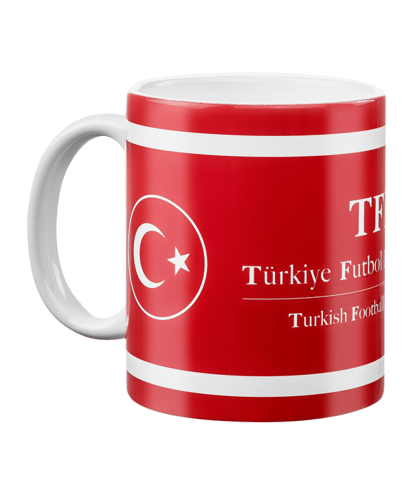 TFF Türkei Tasse Rot - rot