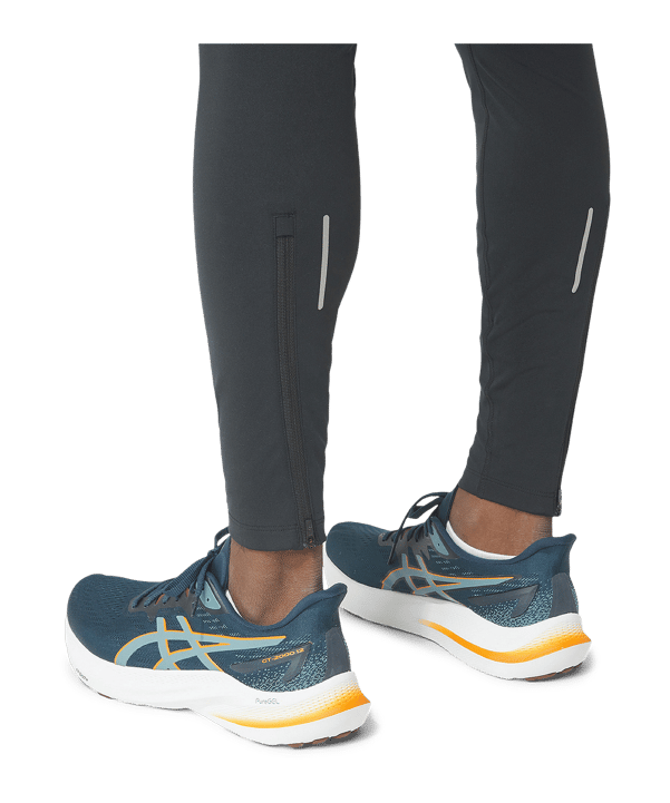 Asics Winter Thigt Running Schwarz F001 - schwarz