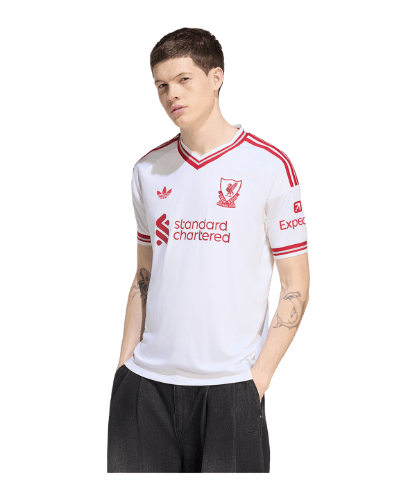 adidas FC Liverpool Trikot Away 2026/2027 Weiß