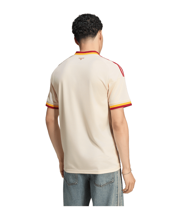 adidas AS Rom Trikot Away 2026/2027 Weiß - weiss