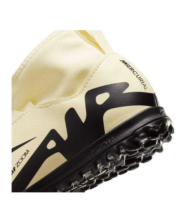 Nike Jr Air Zoom Mercurial Superfly IX Academy TF Mad Ready Kids Beige Schwarz F700 - beige