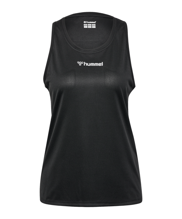 Hummel Run Tanktop Damen Schwarz F2001 - schwarz