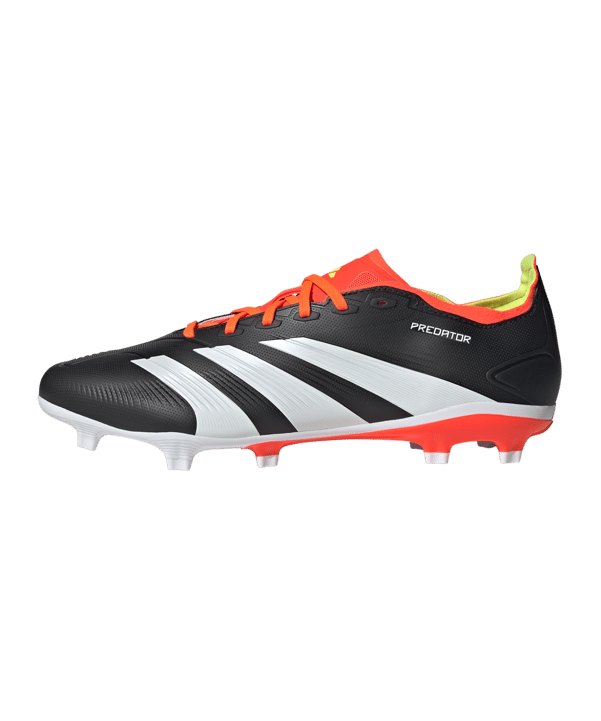 adidas Predator League FG Solar Energy Schwarz Weiss Rot - schwarz