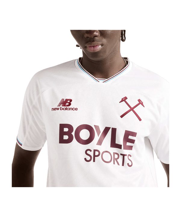 New Balance West Ham United Maillot Away 2026/2027 Blanc - blanc