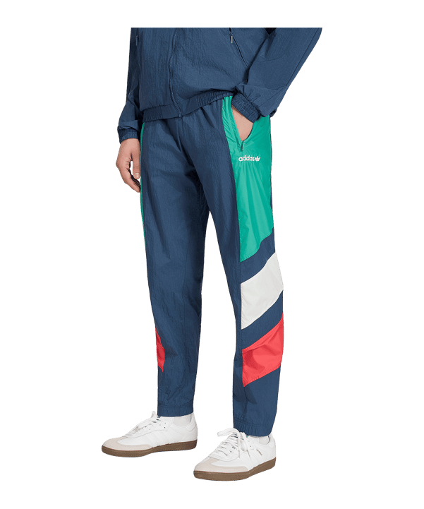 adidas Italien EQT Track Hose Blau - blau