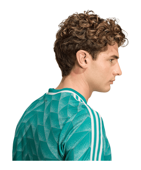 adidas DFB Germania Bringback 1990 Maglietta Away Verde - verde