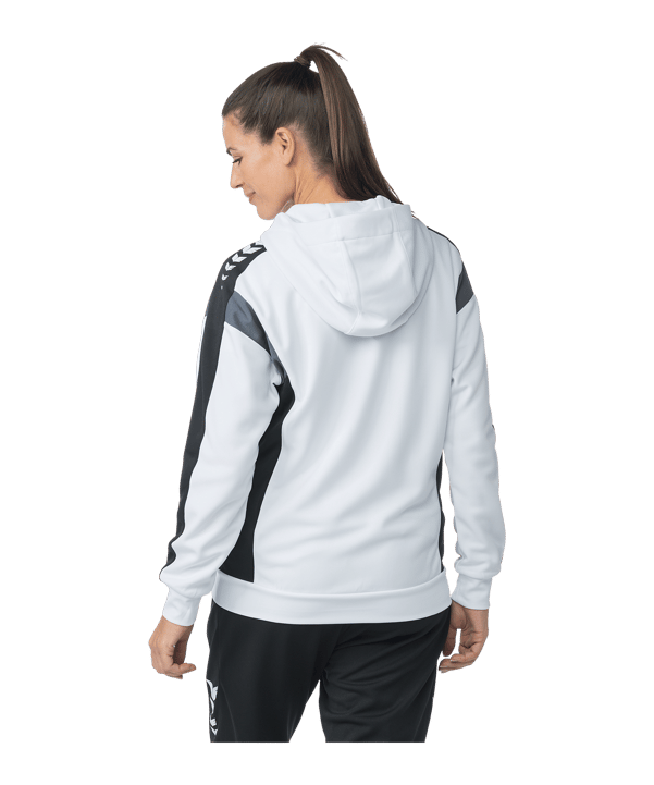 Erima Celebrate 125 Kapuzenjacke Damen Weiss - weiss