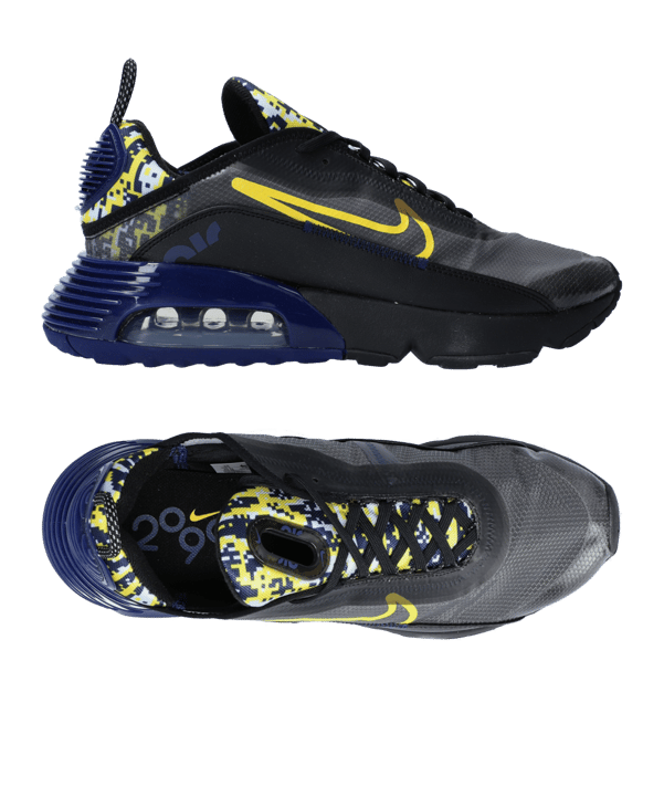 Nike Air Max 2090 Schwarz Gelb F001 - schwarz