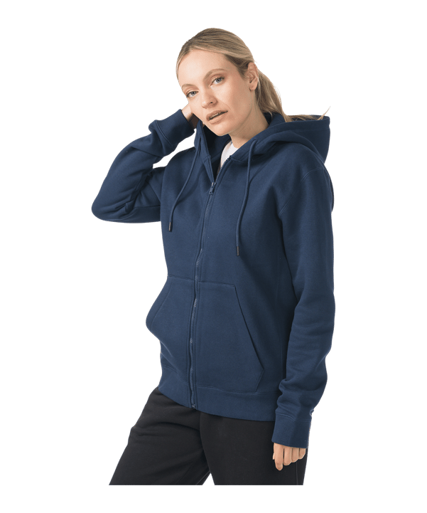 Erima TS Kapuzenjacke Damen Blau - blau