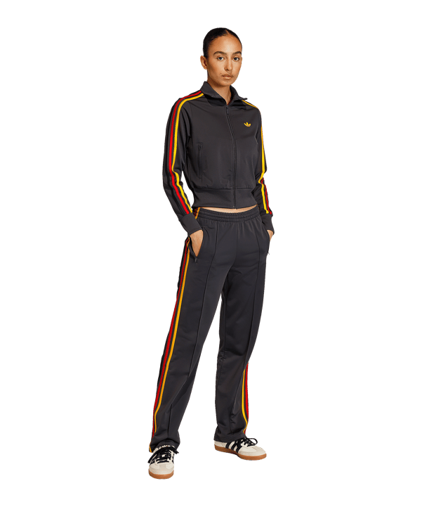 adidas Originals Firebird Classic Track Top Jacke Damen Schwarz - schwarz